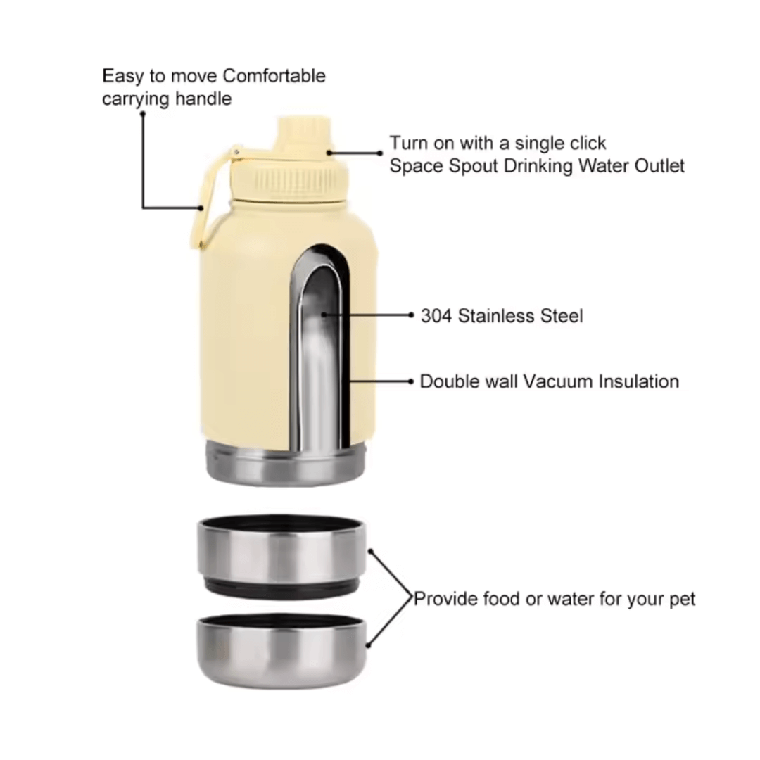 3-in-1 Stainless Steel Bottle