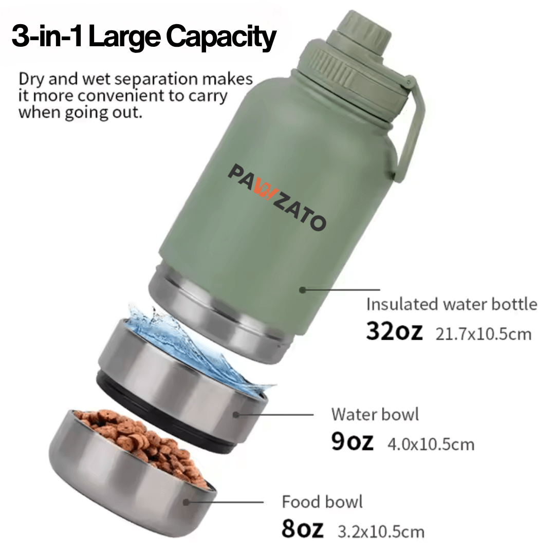 3-in-1 Stainless Steel Bottle