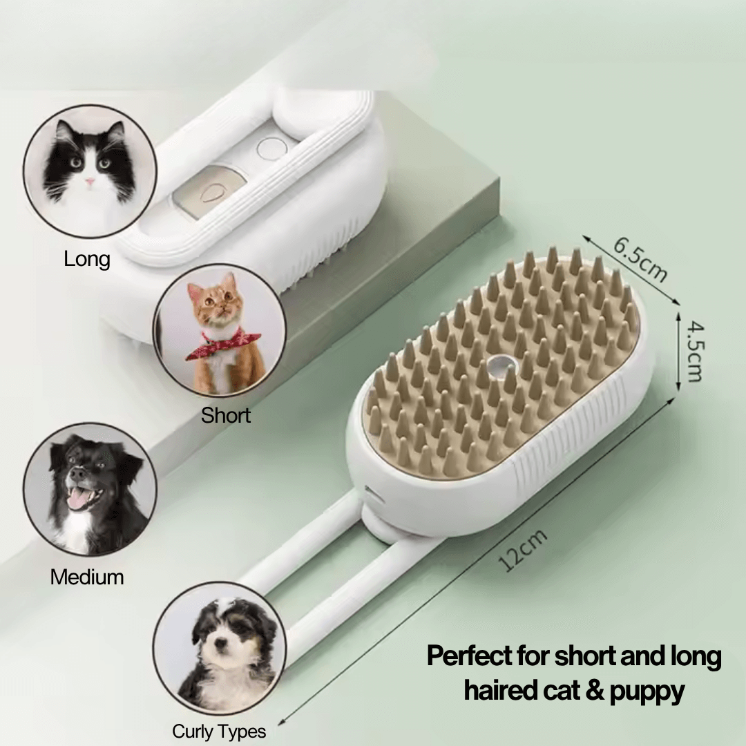 Steam Grooming Brush