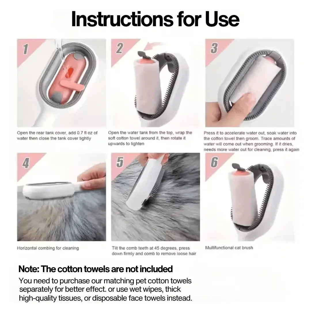 Multi - Use Grooming Brush - Pawzato Comb