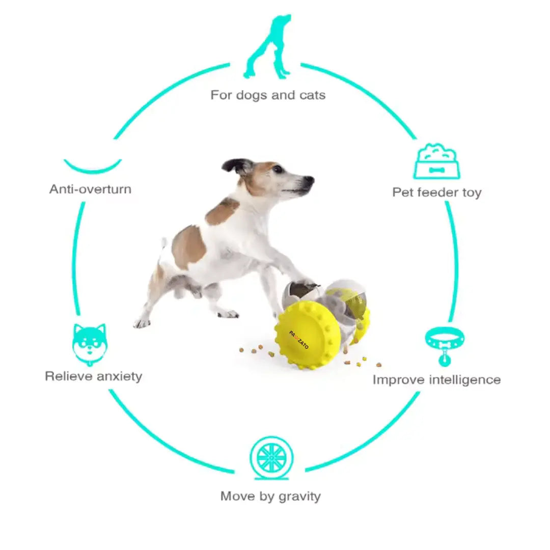 Slow Feeder Toy for Dogs & Cats - Pawzato Dog Toy