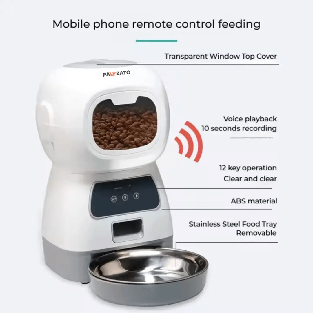 Smart Wifi Feeder - Pawzato Feeder