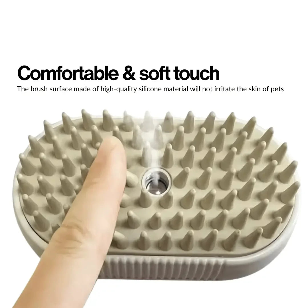 Steam Grooming Brush - Pawzato Brush