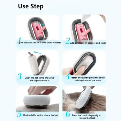 Multi - Use Grooming Brush - Pawzato Comb
