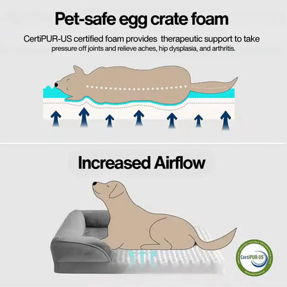 Orthopedic Pet Bed - Pawzato Bed